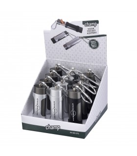 Portasigarette Champ in Metallo Rifinitura Jeans conf. 12 pz. assortiti