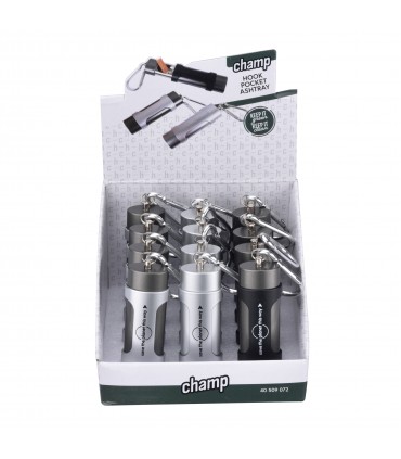 Portasigarette Champ in Metallo Rifinitura Jeans conf. 12 pz. assortiti