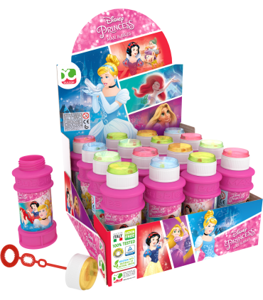 Bolle di sapone Principesse Disney  da 175ml conf. 16 pz.