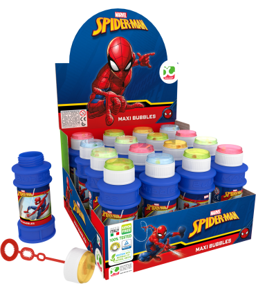 Bolle di sapone  Spider Man da 175ml conf. 16 pz.