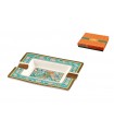 Posacenere per Sigari in Ceramica Smaltata Marca Angelo Mis. 20x17x2.5 cm confezionato in  scatola da regalo
