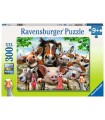 Puzzle Ravensburger 49x36 cm. 300 pz. Selfie in Fattoria