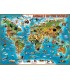 Puzzle Ravensburger 49x36 cm. 300 pz. Animali nel Mondo