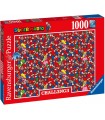Puzzle Ravensburger 70x50 cm.  1000 pz. Super Mario Bros Challange