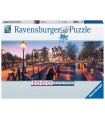 Puzzle Ravensburger 70x50 cm. 1000 pz. Una Sera ad Amsterdam