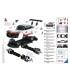 Puzzle Ravensbrurger 3D 136 pz. Porsche 911 GT3 Cup