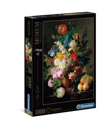 Puzzle Clementoni Collection 1000 pz Van Dela Vaso dei Fiori