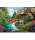 Puzzle Clementoni in Valigetta 1000 pz. Garden of Fuji