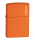 Zippo logo Arancio
