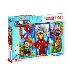 Puzzle Supercolor Clementoni Maxi 104 pz. The Avengers