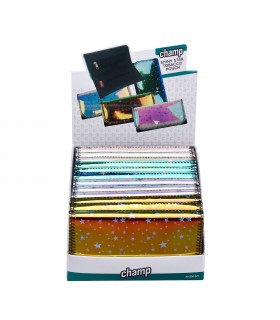 Busta Portatabacco in Champ Shiny Star Conf. 12 pz. colori assortiti