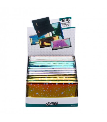 Busta Portatabacco in Champ Shiny Star Conf. 12 pz. colori assortiti