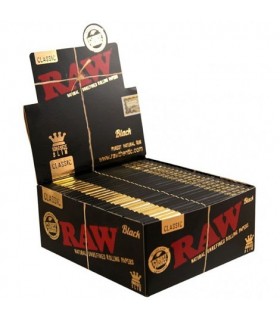 Cartina Raw Black KS Slim conf. 50 libretti da 32 cartine