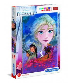 Puzzle Supercolor Clementoni Maxi 180 pz. Frozen
