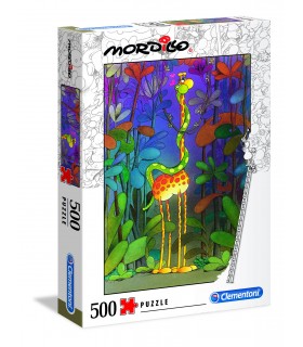 Puzzle Supercolor Clementoni 500 pz. Mordillo