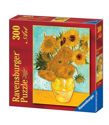Puzzle Ravensburger 49x36 cm. 300 pz. Van Gogh Vaso di Girasoli