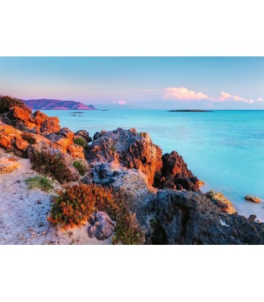 Puzzle Ravensburger 70x50 cm. 1000 pz. Mediterranean Grecia