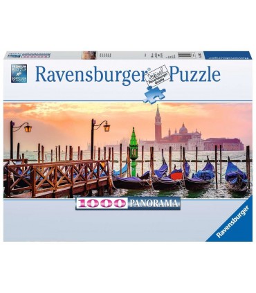 Puzzle Ravensburger 98x37 cm. 1000 pz. Gondole a Venezia