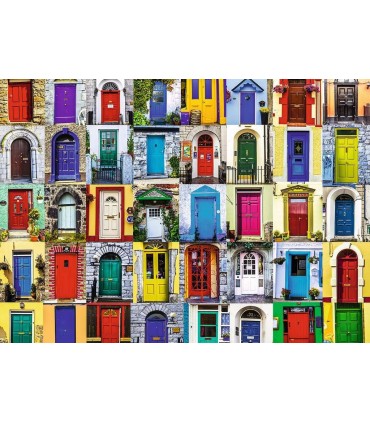 Puzzle Ravensburger 70x50 cm. 1000 pz. Porte del Mondo