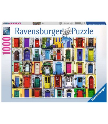 Puzzle Ravensburger 70x50 cm. 1000 pz. Porte del Mondo