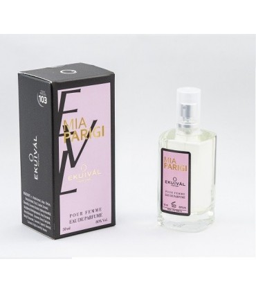 Profumo Ekuival Ispirato a Mon Paris di Y.S. Laurent da 50 ml  N.0014