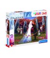 Puzzle Supercolor Clementoni Maxi 24 pz. Disney Frozen 2