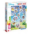 Puzzle Supercolor  Clementoni Maxi 24 pz. Disney Classic