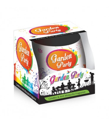 Candela Profumata Santo Candles in Vetro Fragranza Anti Mosche  100g