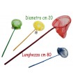 Retino Bambù Diam. 20 cm Lunghezza 80 cm  colori assortiti