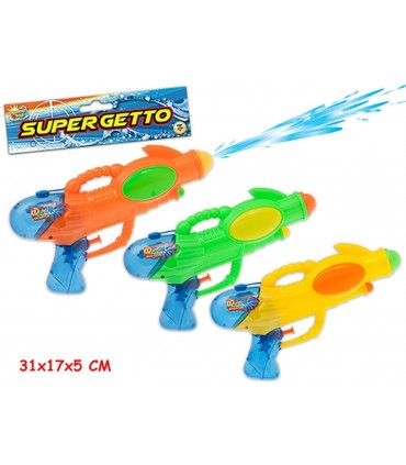 Supergetto Pistola ad Acqua L.28 cm Disponibile in 3colori