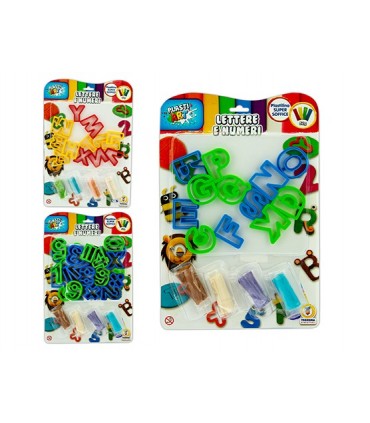 Plastiart con Lettere e Numeri e 4 Salsicciotti Disponibili in 3 modelli