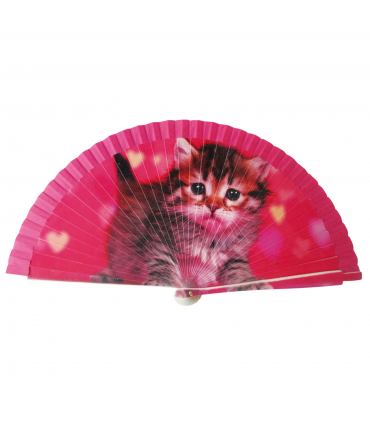 Ventagli in Legno Dipinti a Mano su Entrambi i Lati conf. 12 pz. assortiti come in foto