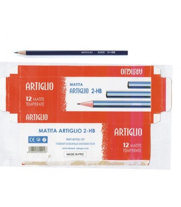 Matita Artiglio Temperate Senza Gommino HB conf, 12 pz.