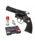 Pistola a Salve Scacciacani Mod. Phyton Revolver Calibro 38mm colore Nero