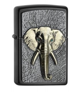 ZIPPO 3D + PLACCA  ELEFANTE