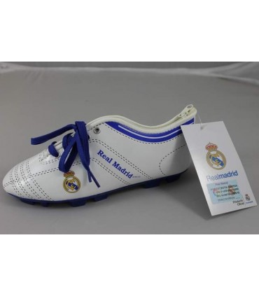 PORTAPENNE SCARPETTA REAL MADRID  CM. 20 CON CERNIERA E LACCIO