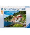 Puzzle Ravensburger 49x36 cm. 500 pz. Lago di Como