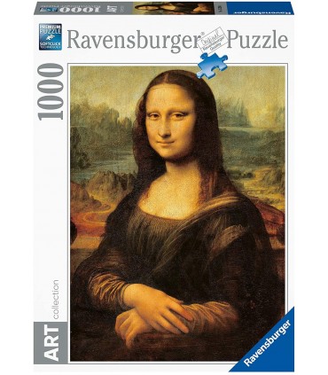 Puzzle Ravensburger 70x50 cm. 1000 pz. La Gioconda Leonardo Da Vinci