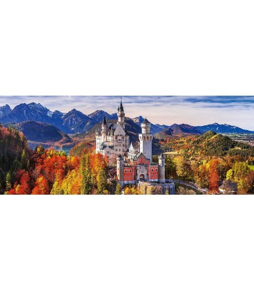 Puzzle Ravensburger 98x37 cm. 1000 pz. Castello Bavaria Germania