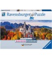 Puzzle Ravensburger 98x37 cm. 1000 pz. Castello Bavaria Germania