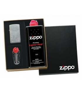 Scatola Regalo Zippo Regular con Pietrina e Benzina