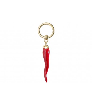 Corno in Resina con Pallone Forza Bianconeri smaltato a mano confezionato in scatola da regalo trasparente