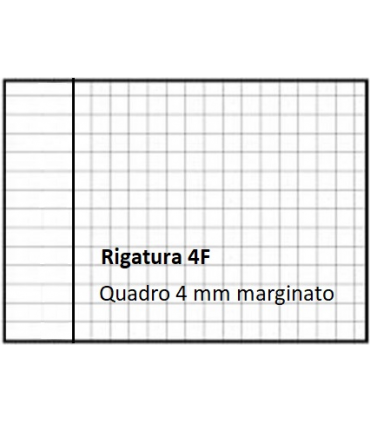 Maxi Quaderno Blasetti copertine fantasia rig.4M conf. 10 pz.