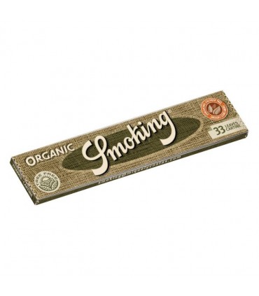 Cartina Smoking Lunga King Size Organic conf. da 50 pz.