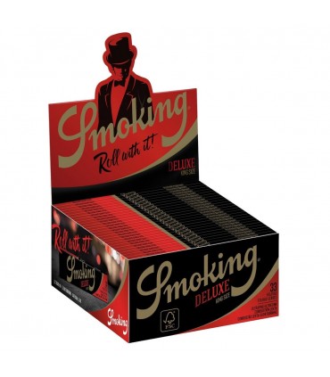 Cartina Smoking lunga Nera conf. da 50 pz.