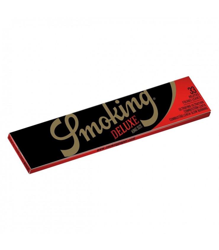 AnzeigeSmoking Black Deluxe King Size 50 X 33 Papers