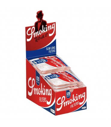 Filtri Smoking Slim Long Size 6mm conf. da 30 pz.