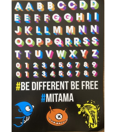 VALIGETT APOLIONDA MITAMA PERSONALIZZABILE DORSO 8 MISURA 38X27 CM COLORI ASSORTITI