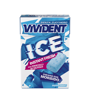 VIVIDENT ICE ISTANT FRESH PEPPERMENTI S/Z ASTUCCIO CONF. DA 20 PZ.