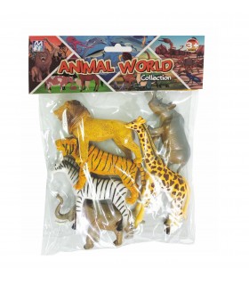 Animali della Foresta in PVC Blister 5 pz